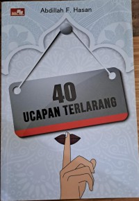 40 Ucapan terlarang