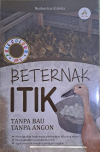 Beternak itik tanpa bau tanpa angon