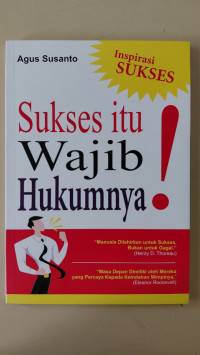 Image of Sukses itu wajib hukumnya