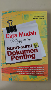 Image of Cara mudah mengurus surat-surat & dokumen penting