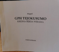 Image of Biografi GPH Tejokusumo Krdiha Beksa Wirama